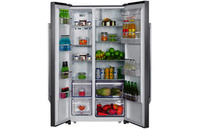 Bush - BSBFFWTDSS Side By Side - Fridge Freezer- S/Steel Bush - BSBFFWTDSS Side By Side - Fridge Freezer- S/Steel